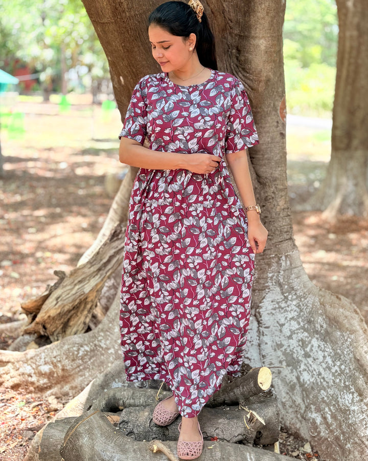 Red Sandal - Zipless wear - Full length