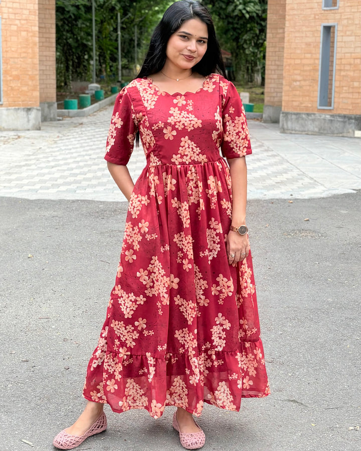 Shanghai - Georgette Feeding wear