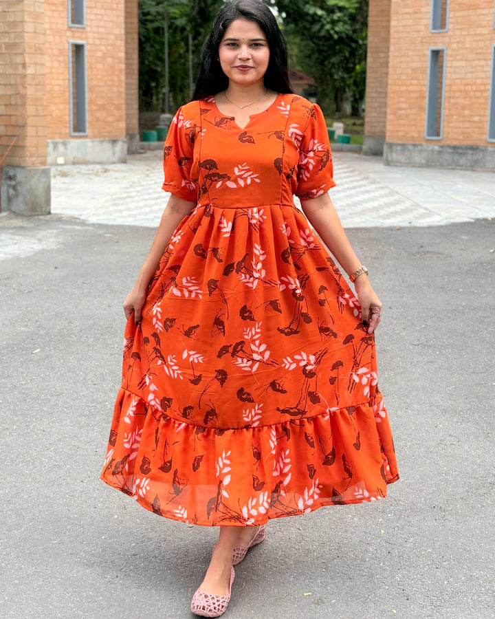Mandarin - Chiffon Feeding wear