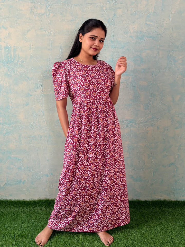 Mehendi - Loungewear (Non Feeding) - Full length