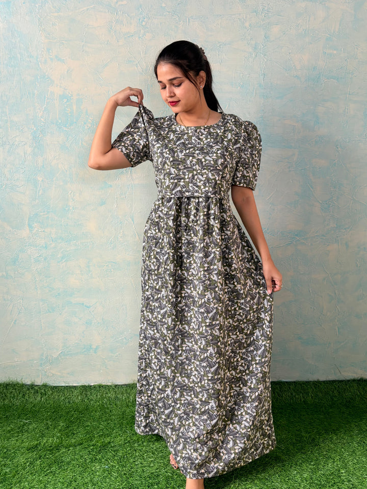 Cardamom - Zipless Maternity and feeding wear - Full length