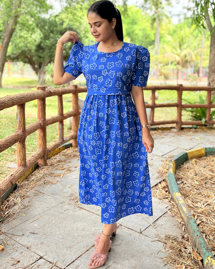 5 POINTS - Zipless Maternity & feeding wear - Midi length