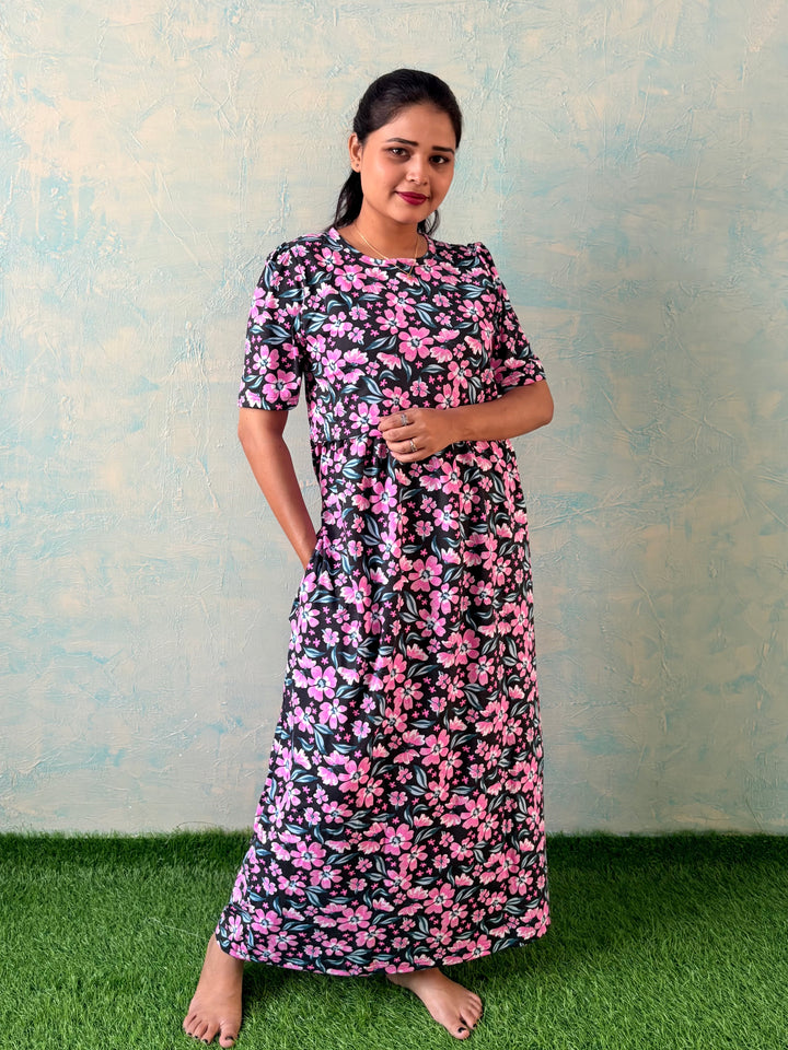 Arali - Zipless Maternity and feeding wear - Full length