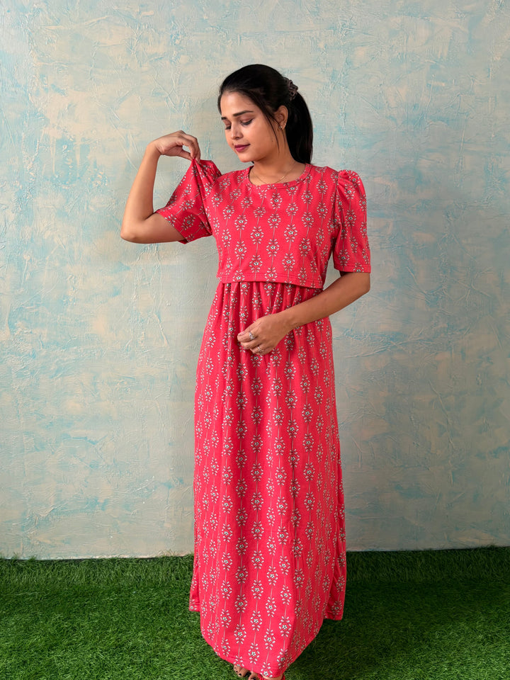 Carnelia - Zipless Maternity and feeding wear - Full length
