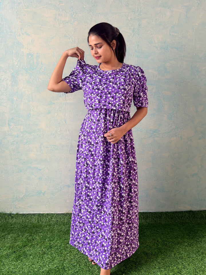 Lucy - Zipless Maternity and feeding wear - Full length
