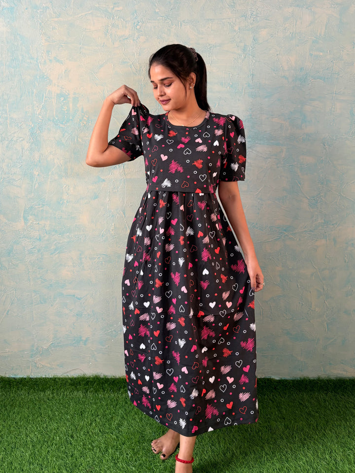 Truffle - Zipless Maternity and feeding wear - Midi length