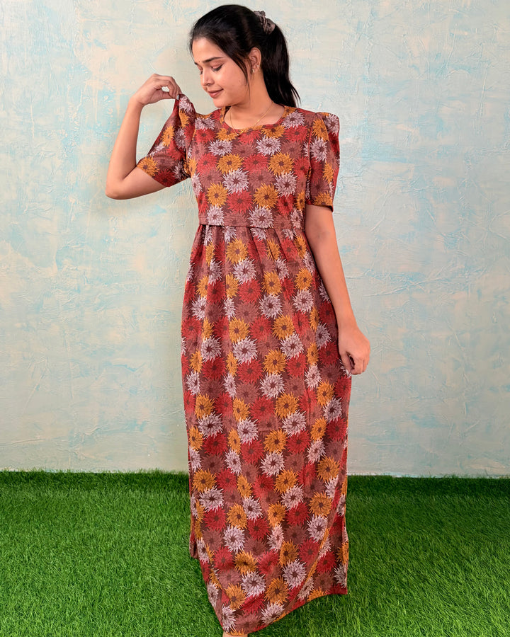 KOLAM - Zipless Maternity & feeding wear - Full length