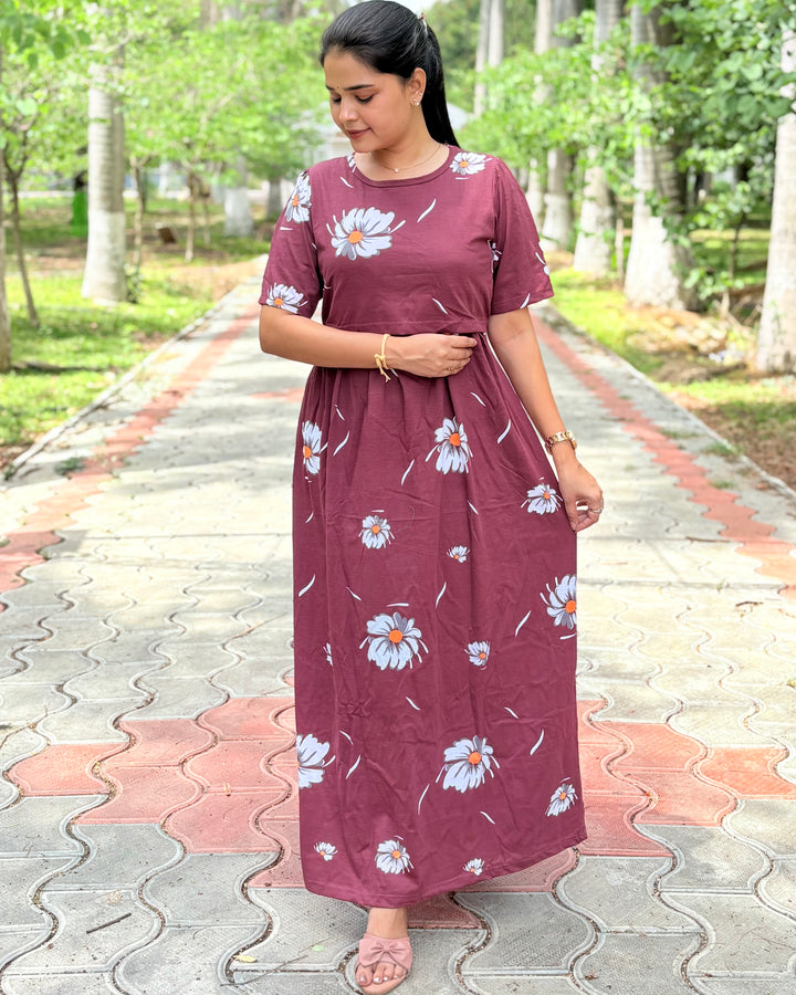 LILLE - Zipless Maternity & feeding wear - Full length