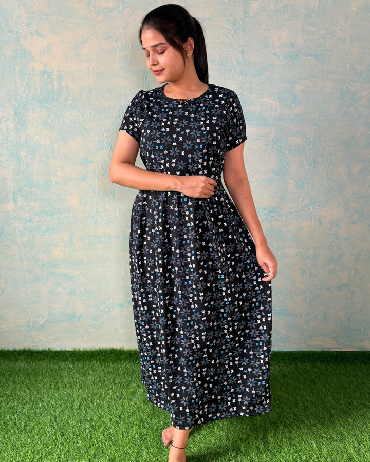 White Butterfly - Zipless Maternity & feeding wear - Midi length