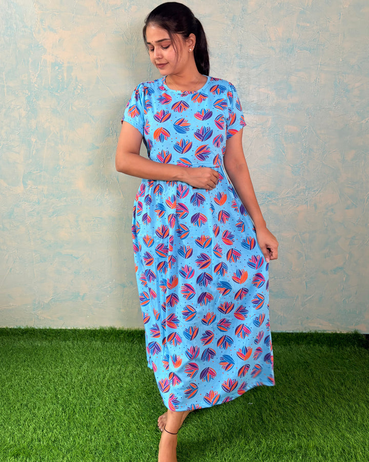 SWASTH - Zipless Maternity & feeding wear - Midi length
