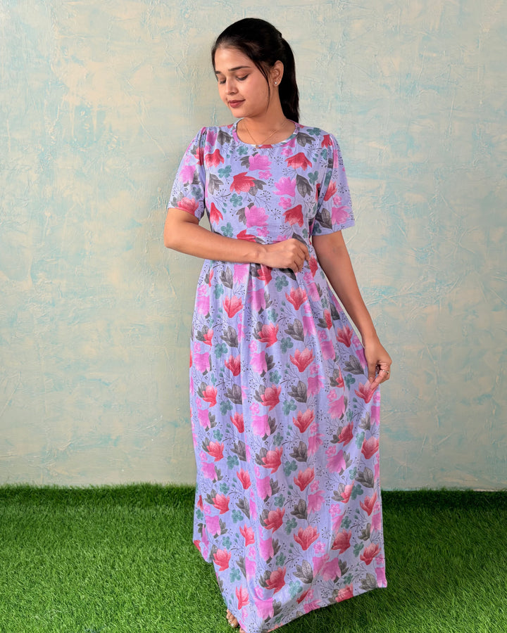 Krishna - Zipless Maternity and feeding wear - Full length
