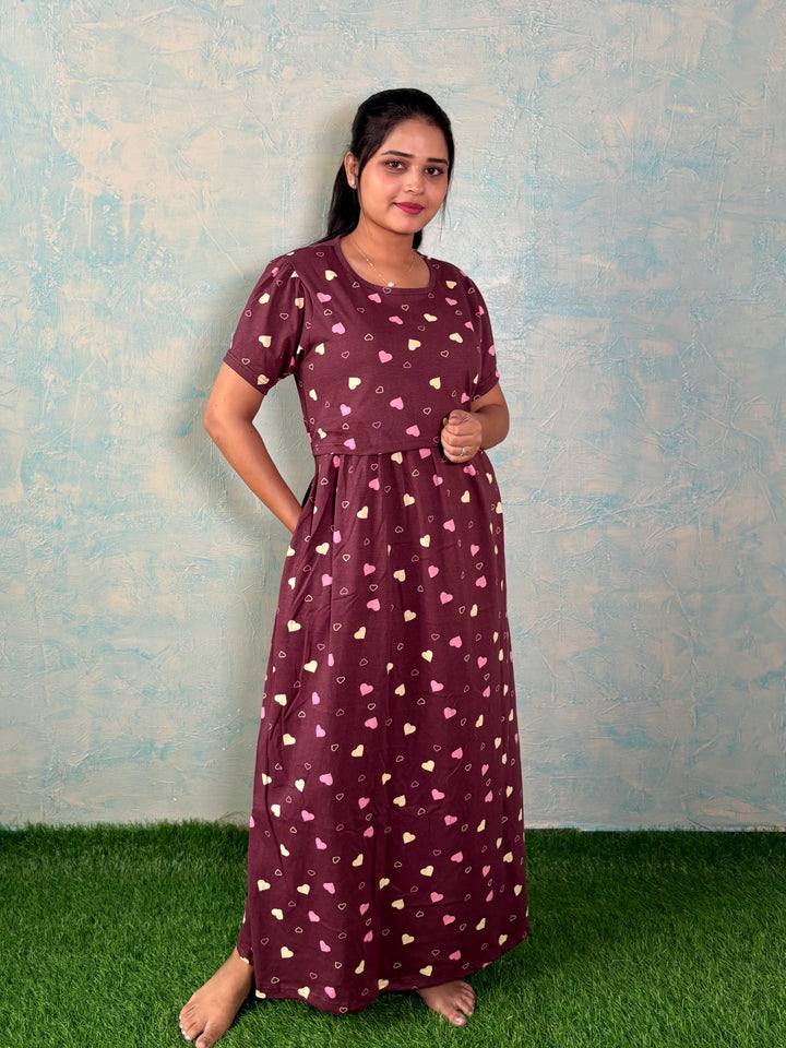 Velvetta - Zipless Maternity and feeding wear - Full length