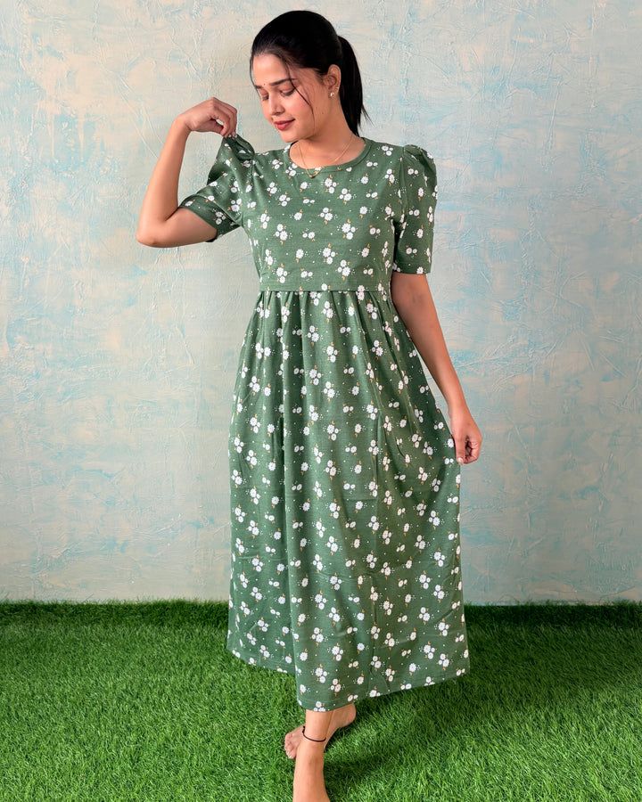 Chitra - Zipless Maternity & feeding wear - Midi length