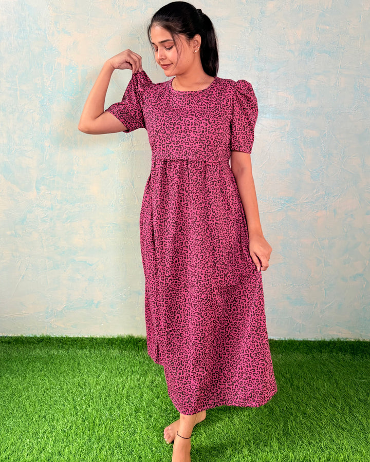 BEETROOT - Zipless Maternity & feeding wear - Midi length
