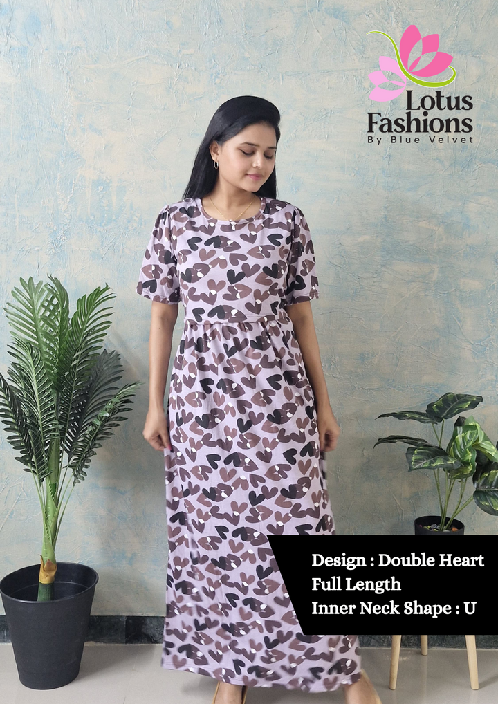 Double Heart - Zipless Maternity and feeding wear