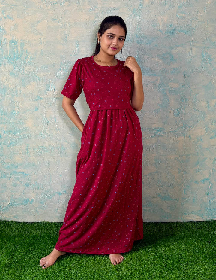 Lipstick - Zipless Maternity and feeding wear - Full length