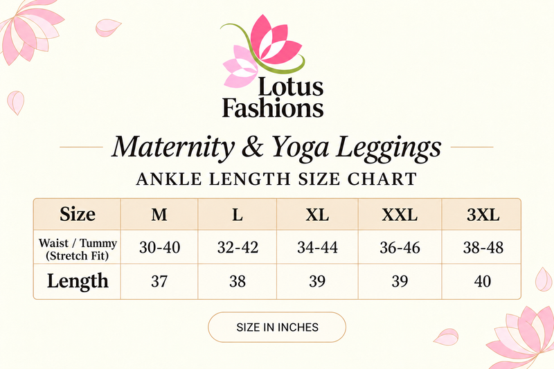 Maternity Leggings Ankle length