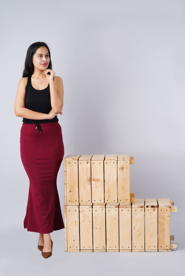 Maroon - Saree Shapewear