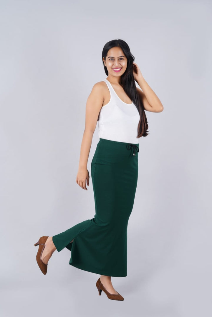 Dark Green- Saree Shapewear