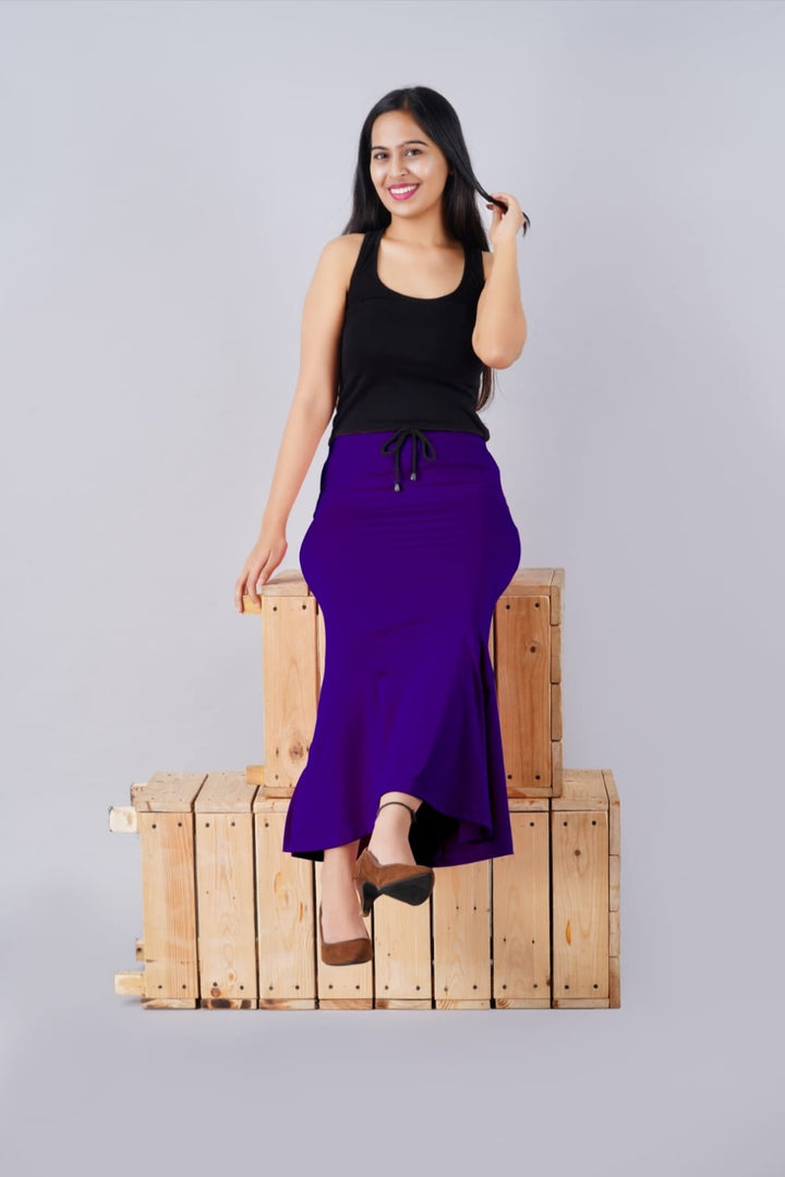 Purple - Saree Shapewear