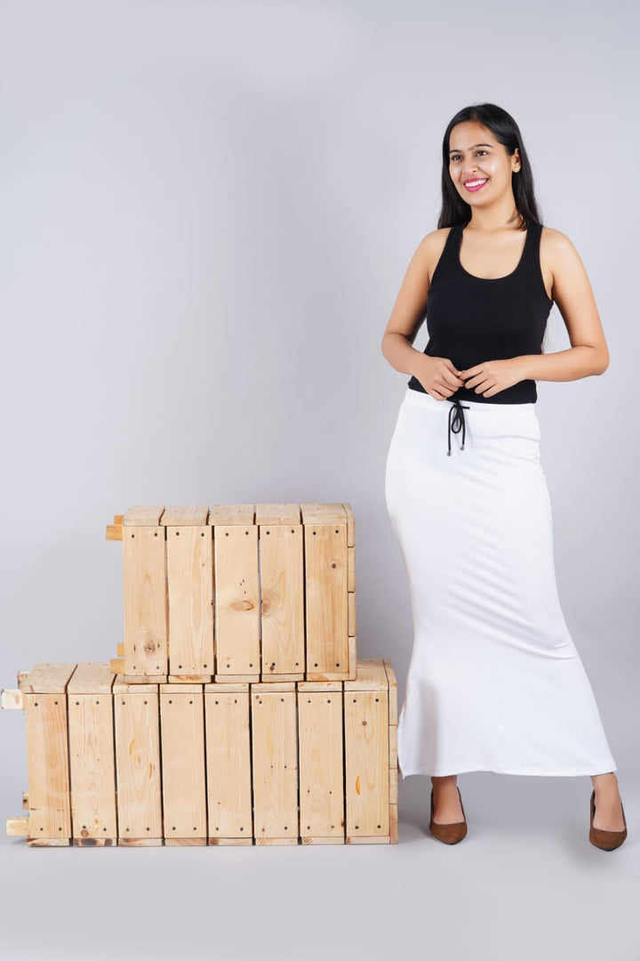 White - Saree Shapewear