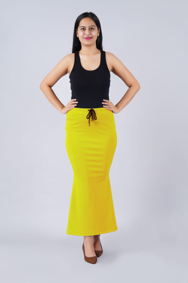 Yellow - Saree Shapewear