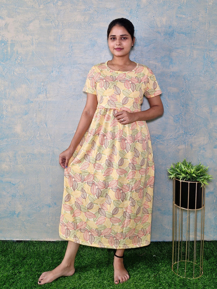 Yellow - Zipless Maternity and feeding wear