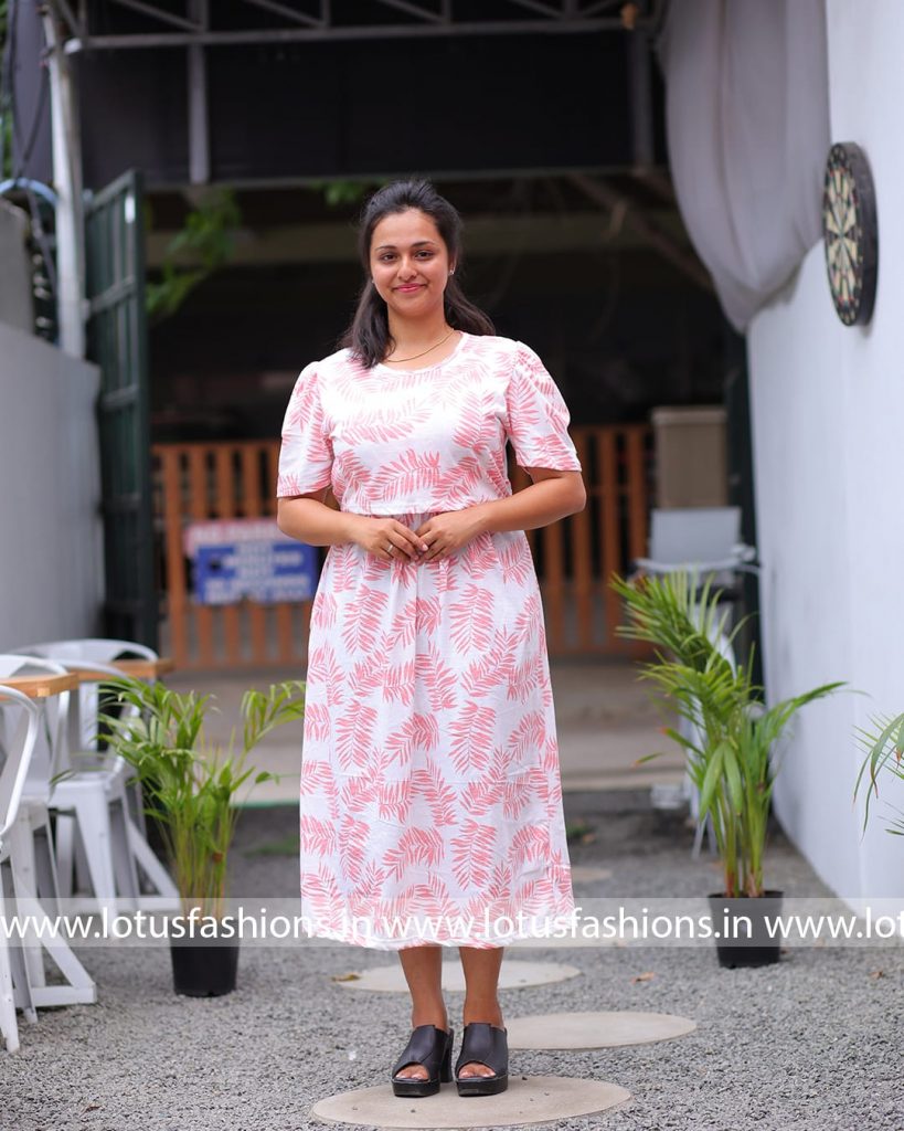 Sneha Maternity and feeding wear midi length