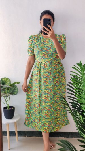 Lemongrass Maternity and feeding wear midi length