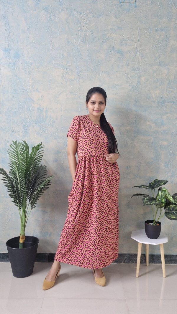 Pink Panther Maternity and feeding wear Midi length - Image 4