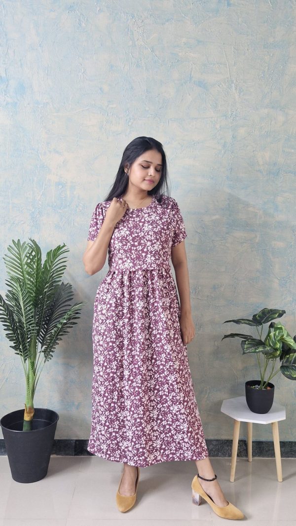 Spiti Maternity and feeding wear Midi length - Image 3